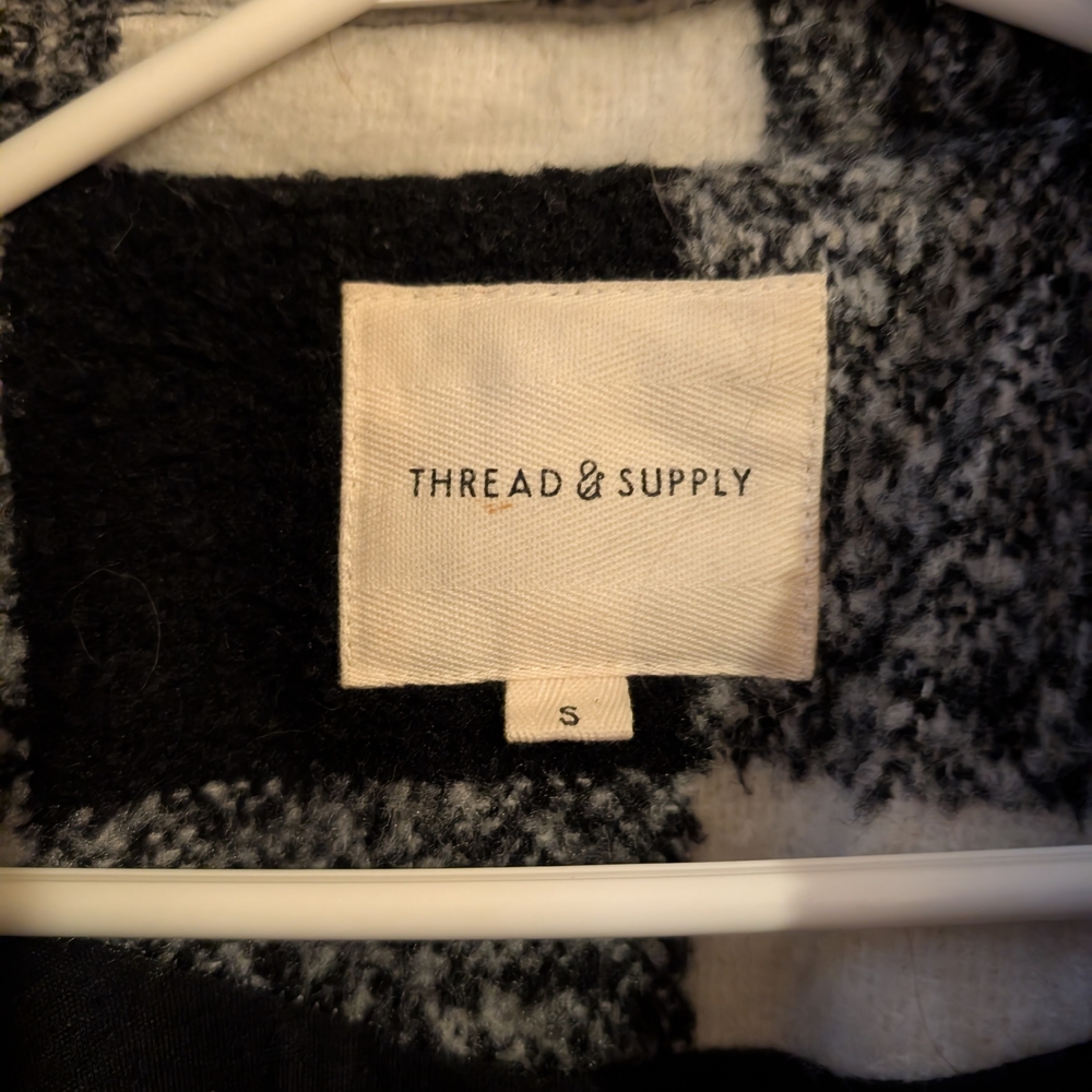 Thread & Supply Monochrome Plaid Jacket - Picture 4 of 9
